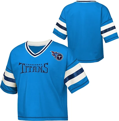 Outerstuff Girls' Titans Grid Iron Jersey T-shirt