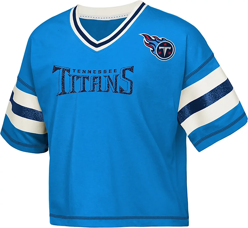 Outerstuff Girls' Titans Grid Iron Jersey T-shirt