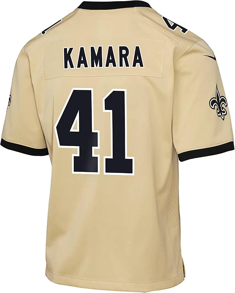 Nike Boys' Saints Alvin Kamara ALT Game Player Name & Number Jersey