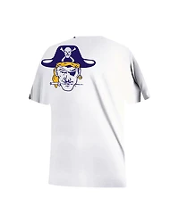 adidas Men's East Carolina Pirates Primary Logo Short Sleeve T-shirt