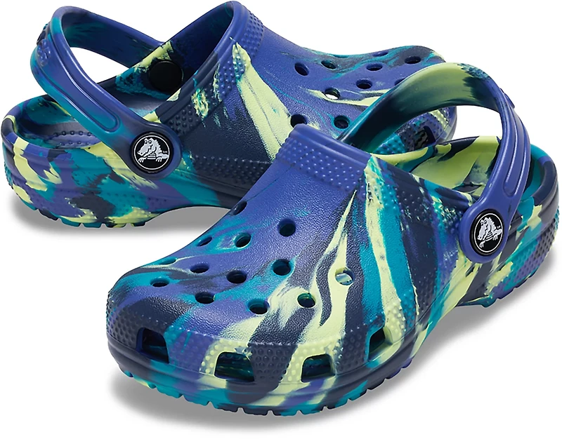 Crocs Kids' Classic Marble Clogs