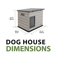 Lifetime Deluxe Large Dog House