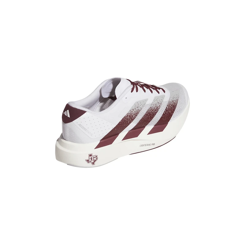 Adidas Adult Texas A&M Aggies Adizero Evo SL Running Shoe
