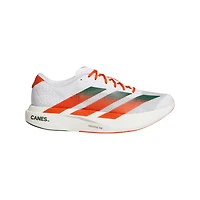 Adidas Adult Miami Hurricanes Adizero Evo SL Running Shoe