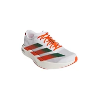 Adidas Adult Miami Hurricanes Adizero Evo SL Running Shoe