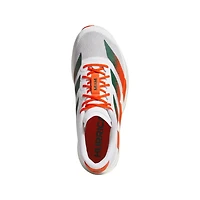 Adidas Adult Miami Hurricanes Adizero Evo SL Running Shoe