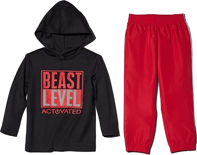 BCG Boys' 4-7 Beast Level Long Sleeve 2-Piece Set