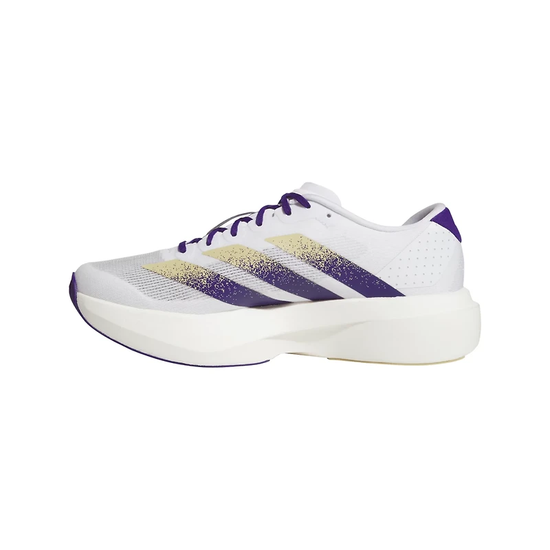 Adidas Adult Washington Huskies Adizero Evo SL Running Shoe