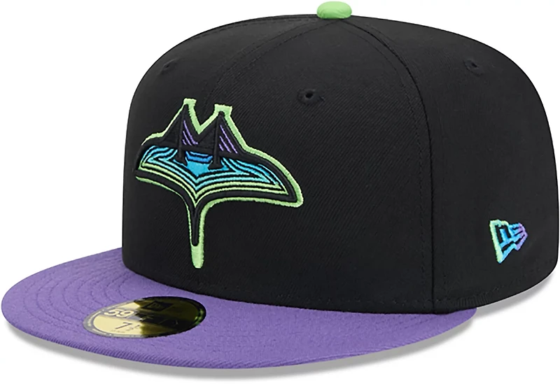 New Era Men's Tampa Bay Rays City Connect On Field 59FIFTY Fitted Cap