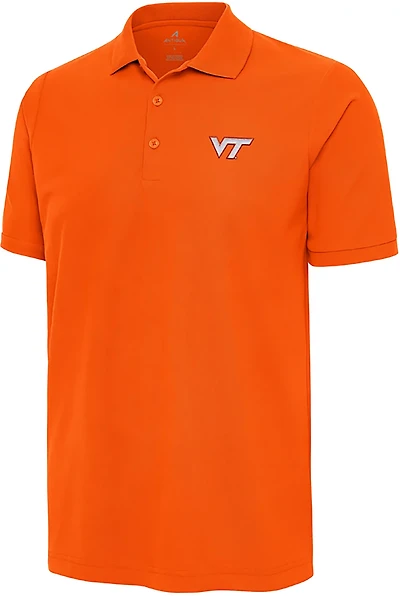 Antigua Men's Virginia Tech Legacy Pique Polo Shirt