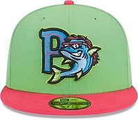 New Era Men's Pensacola Blue Wahoos '24 Theme Nights Mullets 59FIFTY Cap