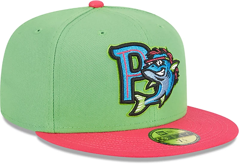 New Era Men's Pensacola Blue Wahoos '24 Theme Nights Mullets 59FIFTY Cap