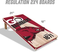 YouTheFan Arkansas Razorbacks Cornhole Set