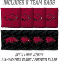 YouTheFan Arkansas Razorbacks Cornhole Set