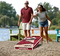 YouTheFan Arkansas Razorbacks Cornhole Set