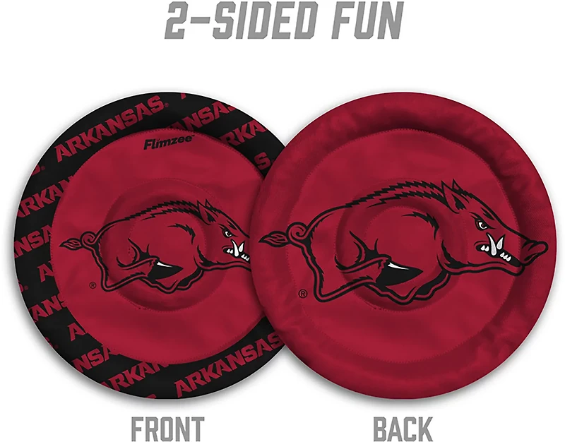 YouTheFan Arkansas Flimzee Bean-Bag Flying Disc