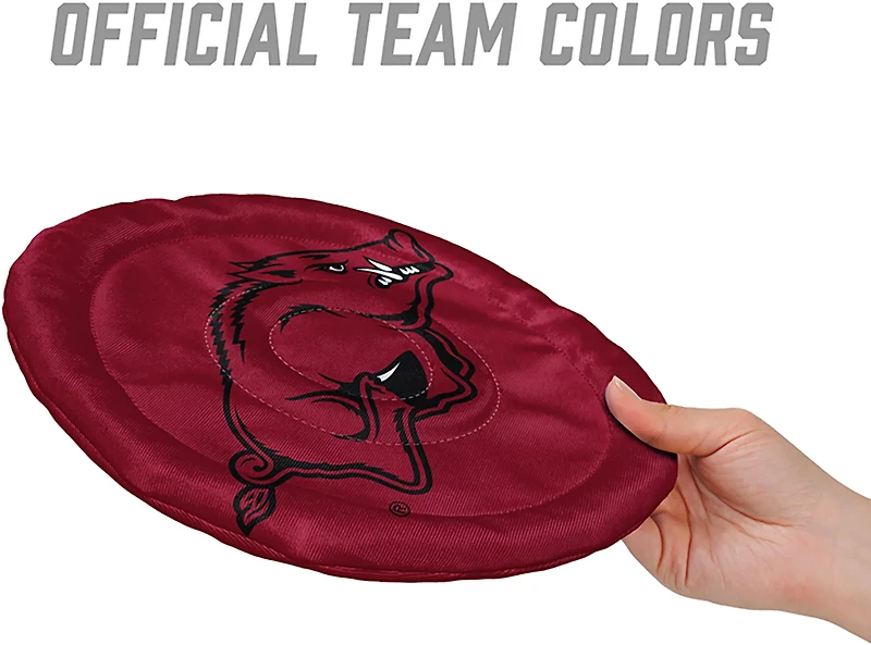 YouTheFan Arkansas Flimzee Bean-Bag Flying Disc