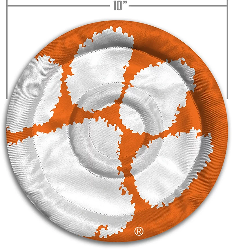 YouTheFan Clemson Flimzee Bean-Bag Flying Disc
