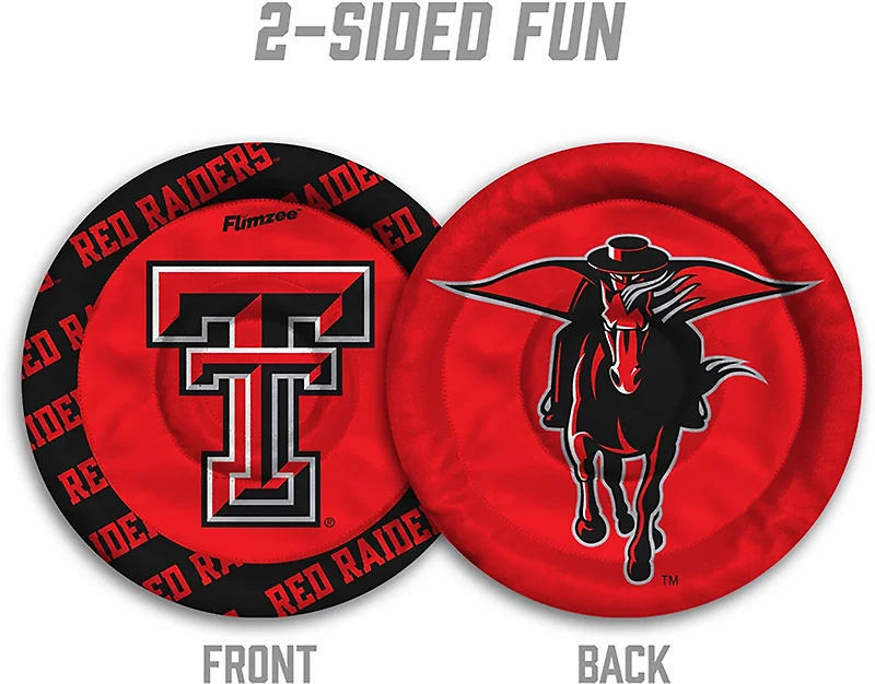 YouTheFan Texas Tech Flimzee Bean-Bag Flying Disc