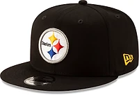 New Era Men's Pittsburgh Steelers Basic Snapback 9FIFTY Cap