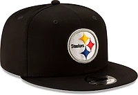 New Era Men's Pittsburgh Steelers Basic Snapback 9FIFTY Cap