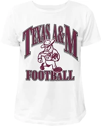 WILDCAT RETRO Women's Texas A&M Football Sarge Arch T-shirt