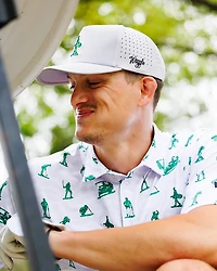 Waggle Men's Toy Golfers Polo Shirt