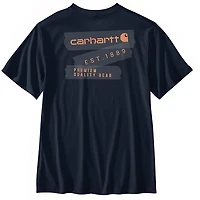 Carhartt Men's Relaxed Fit Lightweight Short Sleeve Tape Graphic T-shirt