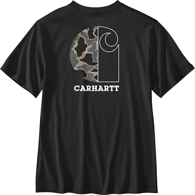 Carhartt Men's Relaxed Fit Lightweight Short Sleeve Camo Pocket Graphic T-shirt