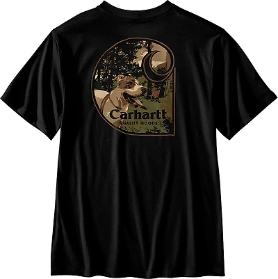 Carhartt Men's Relaxed Fit Lightweight Short Sleeve Dog Graphic T-shirt