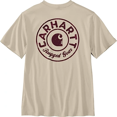 Carhartt Men's Relaxed Fit Lightweight Short Sleeve Rivet Pocket Graphic T-shirt