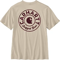 Carhartt Men's Relaxed Fit Lightweight Short Sleeve Rivet Pocket Graphic T-shirt