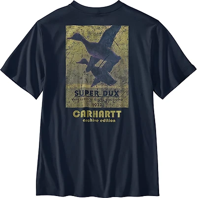 Carhartt Men's Relaxed Fit Lightweight Short Sleeve Super Dux Pocket Graphic T-shirt