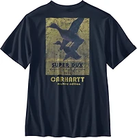 Carhartt Men's Relaxed Fit Lightweight Short Sleeve Super Dux Pocket Graphic T-shirt