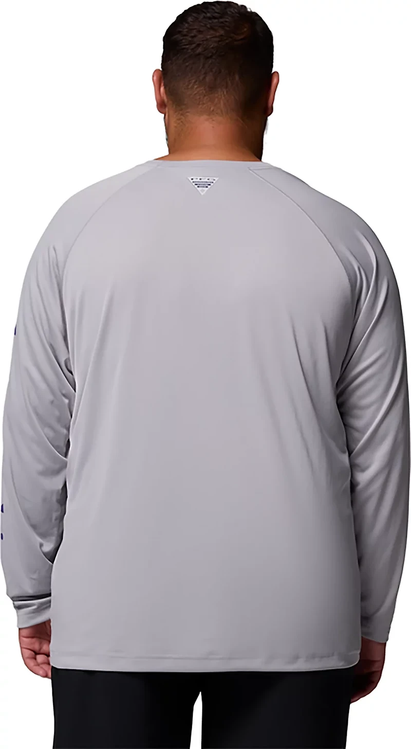 Columbia Sportswear Men's LSU CLG Vault Terminal Tackle Long Sleeve Shirt