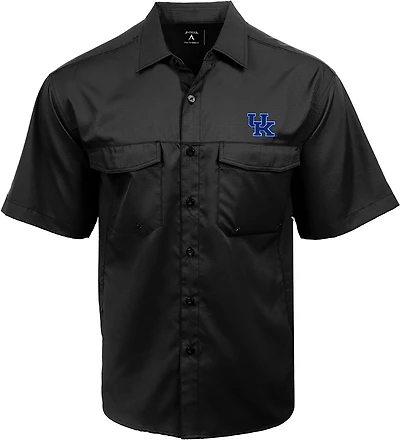 Antigua Men's Kentucky Wildcats Game Day Fishing Shirt