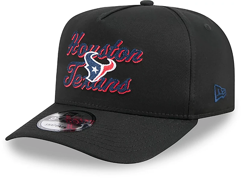 New Era Adults' Houston Texans 9FIFTY Chainstitch Cap