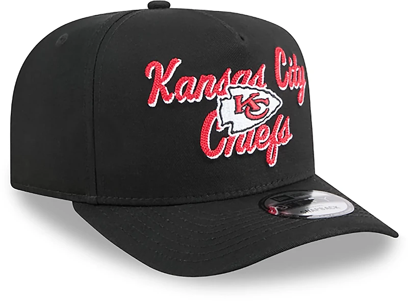New Era Adults' Kansas City Chiefs 9FIFTY Chainstitch Cap