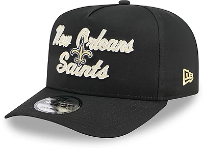 New Era Adults' New Orleans Saints 9FIFTY Chainstitch Cap