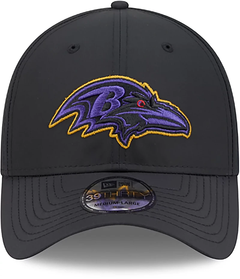 New Era Men's Ravens Night Black 39THIRTY Cap