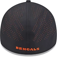 New Era Men's Bengals Night Black 39THIRTY Cap