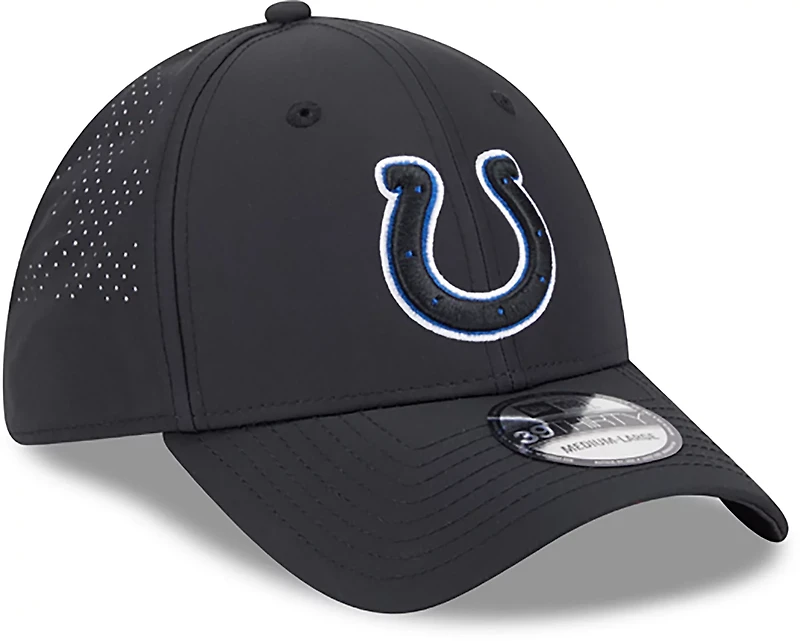 New Era Men's Colts Night Black 39THIRTY Cap