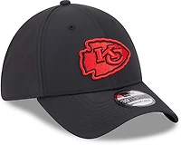 New Era Men's Kansas City Chiefs Night Black 39THIRTY Cap