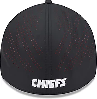 New Era Men's Kansas City Chiefs Night Black 39THIRTY Cap