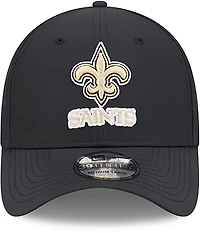 New Era Men's Orleans Saints Night Black 39THIRTY Cap