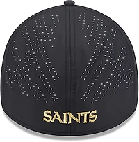 New Era Men's Orleans Saints Night Black 39THIRTY Cap