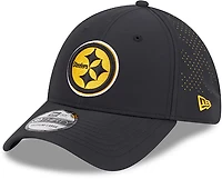 New Era Men's Steelers Night Black 39THIRTY Cap