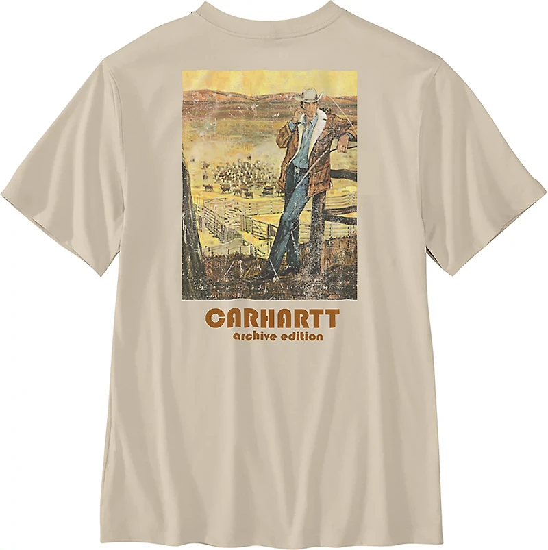 Carhartt Men's Short Sleeve Pocket Farm Graphic T-shirt