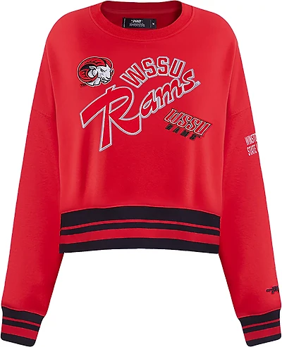 Pro Standard Women's Winston Salem State University Rams Homecoming Fleece