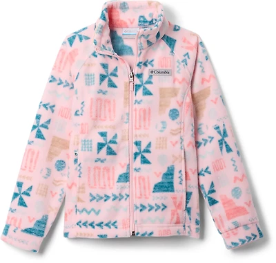 Columbia Sportswear Girls' Benton Springs II Printed Long Sleeve Fleece Jacket